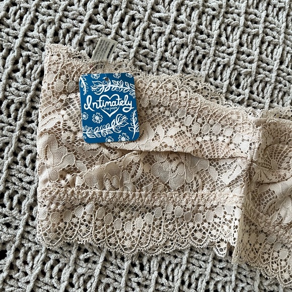 NWT Free People Lacey looks bandeau in nude - Picture 6 of 6